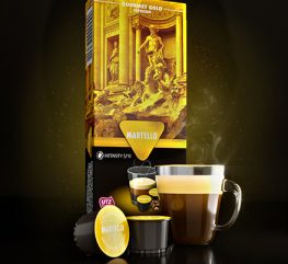 Gourmet GOLD coffee capsules Martello
